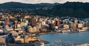 SEO Company Wellington - View of Wellington at Sunset