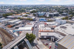 SEO Services in Henderson, - Drone Image of Henderson Commercial Area, West Auckland