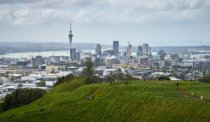 View from Mt Eden Auckland, New Zealand