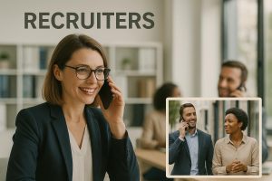 Recruiter advising they've just received a job offer in Auckland