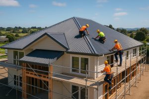 SEO services for a new house roof being fitted in Auckland