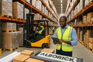 Distribution Centre getting ready for stock movement in Auckland